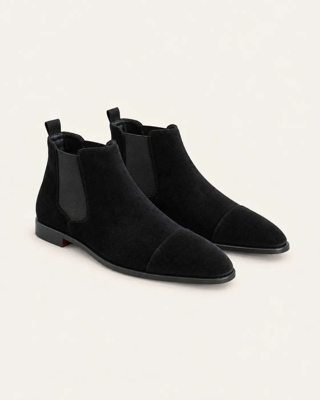 Negro | Efecto ante | Botines Chelsea