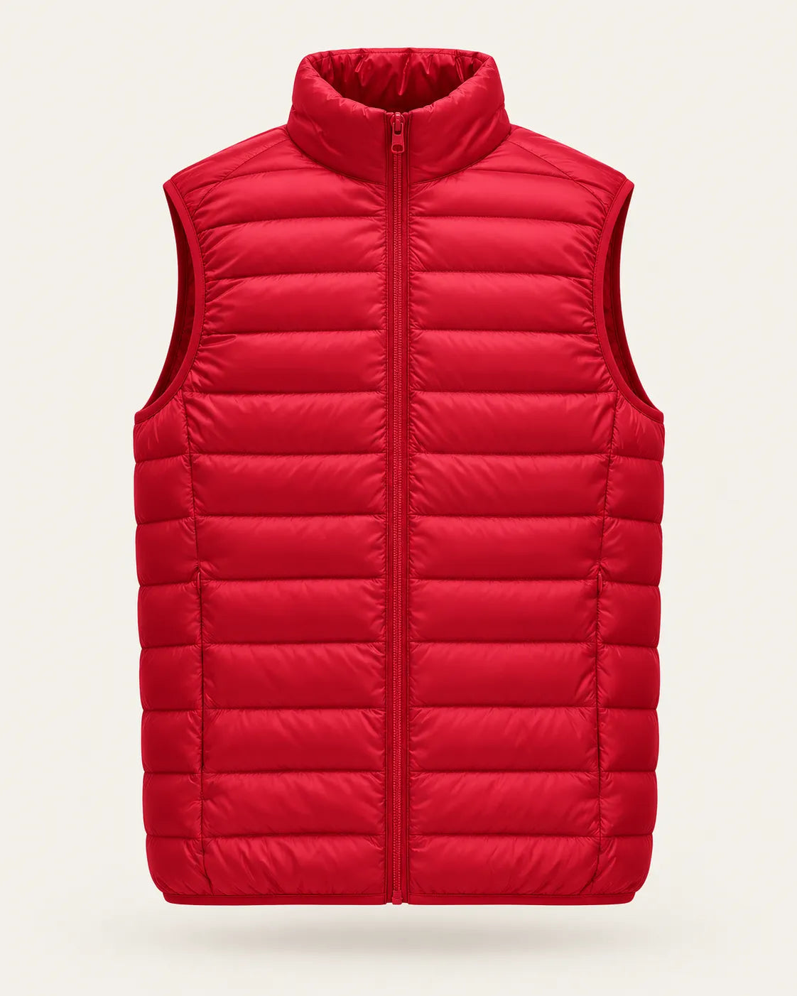 Rojo | Chaleco acolchado ligero