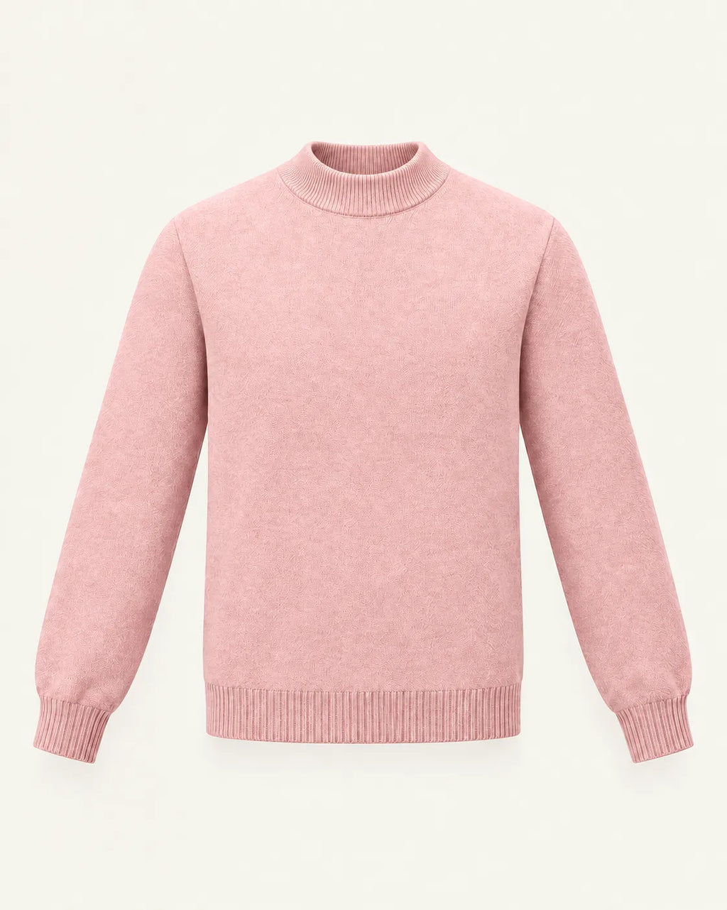 Rosa | Jersey de cuello perkins