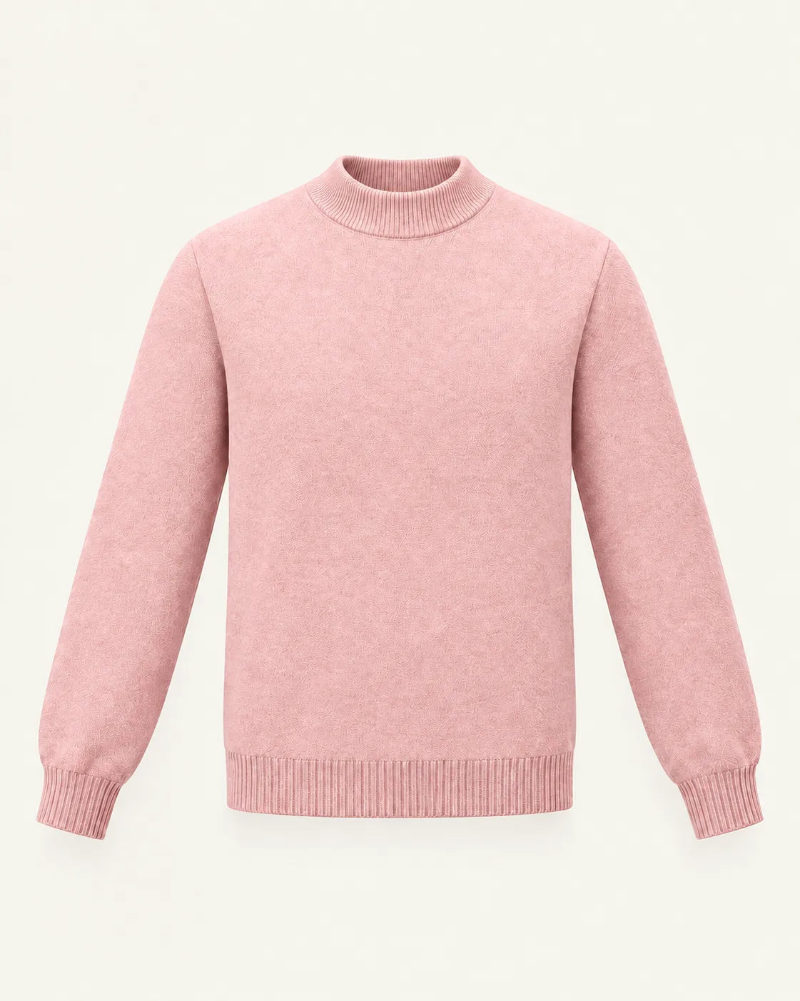 Rosa | Jersey de cuello perkins