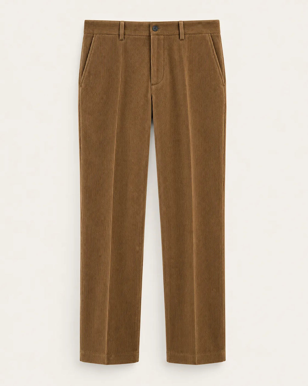 Caqui | Pantalón de pana de corte clásico